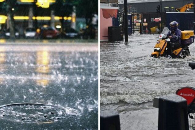 Киевлян предупредили о ливне и возможном подтоплении
