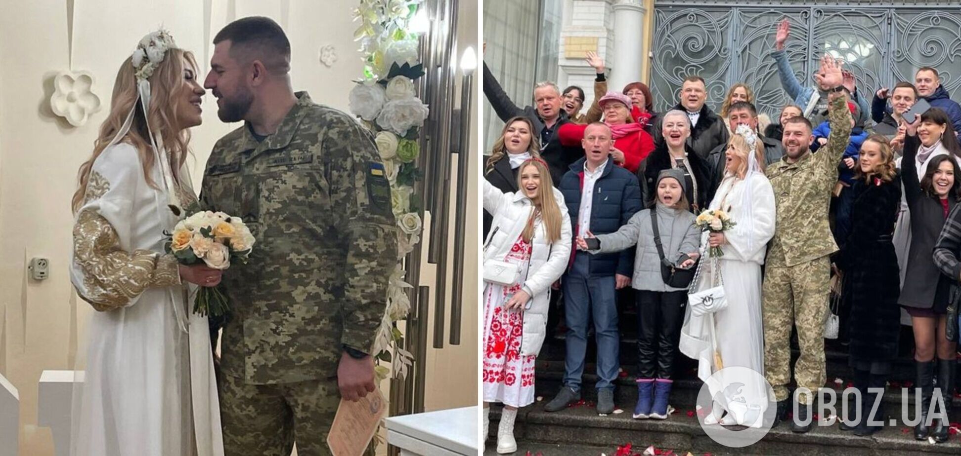 С передовой вывозили на танке: воин ВСУ вырвался из Бахмута на 10 дней, чтобы сыграть свадьбу. Фото