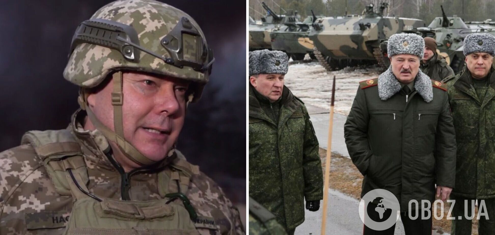 Наєв: загроза з півночі низька, але полігони Білорусі готові приймати додаткові сили