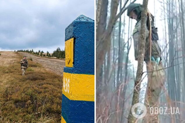 'Повісили макет солдата РФ і назвали його Валерієм': білоруські прикордонники поскаржилися на 'знущання' з боку українських колег. Фото