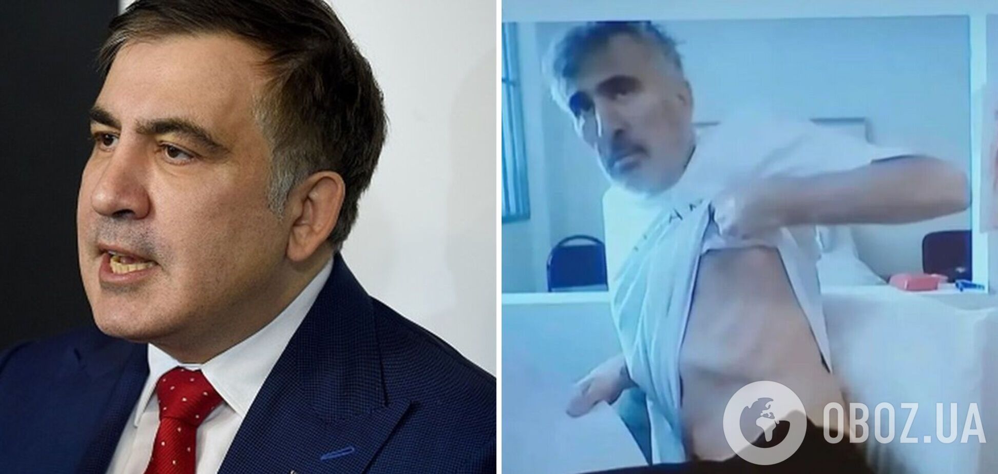 Саакашвили заявил, что похудел почти на 60 кг и находится 'на грани смерти'