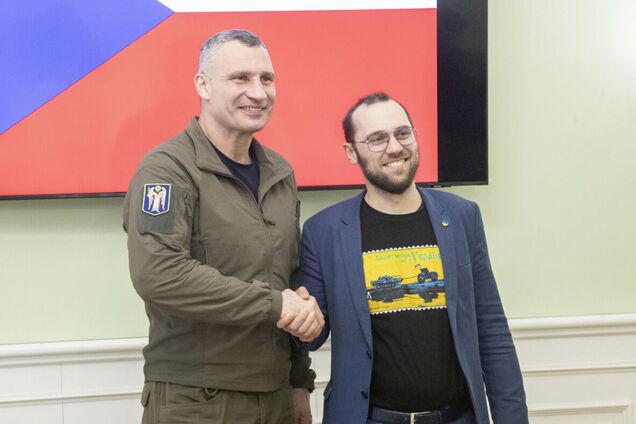 Кличко встретился с уполномоченным Чехии по восстановлению Украины Томашем Копечным. Фото