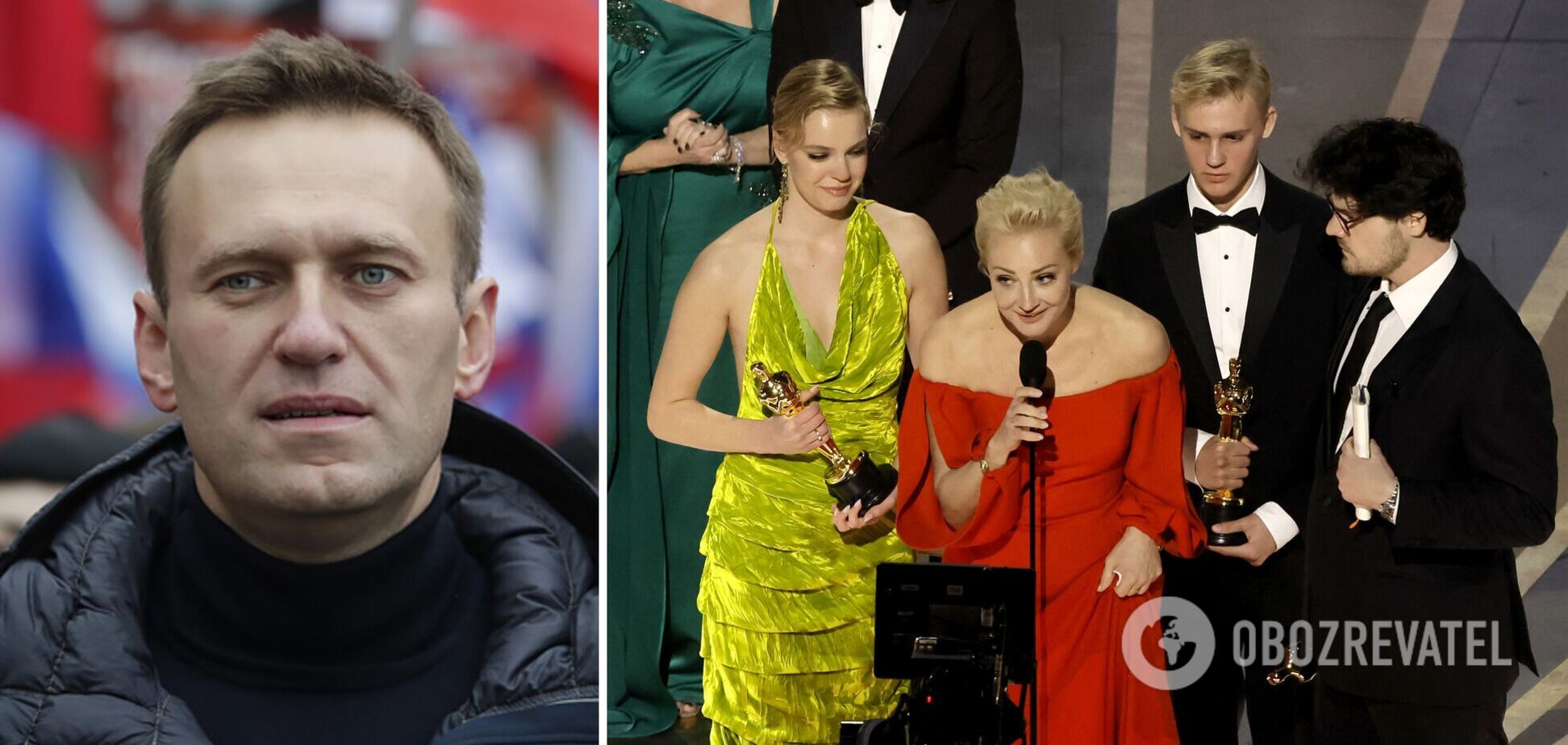 Фільм про Навального отримав 'Оскар': дружина росіянина вийшла по нагороду та заговорила про 'боротьбу за демократію'