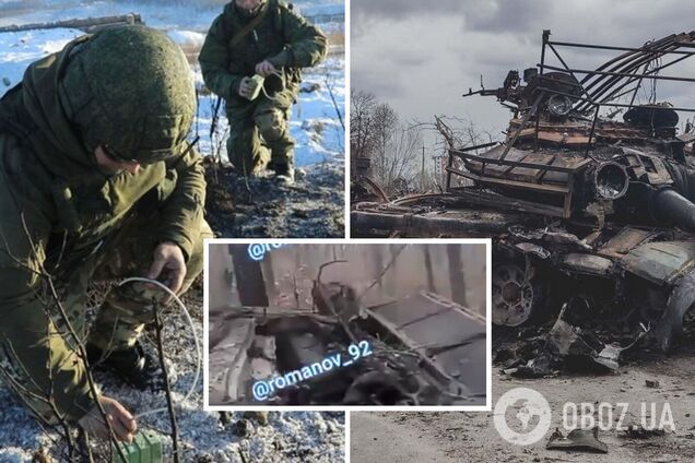 'Почему у нас нет такого вооружения?' Российский оккупант показал результат работы украинских дронов. Видео