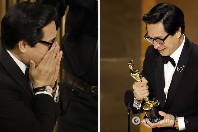 'Мам, я выиграл 'Оскар': Джонатан Ке Кван разрыдался и довел до слез речью о лагере для беженцев и 'американской мечте'