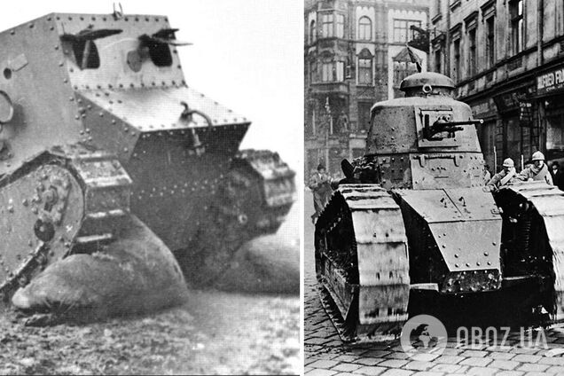 Малыш Вилли: как выглядел первый в истории танк - Mark I - Renault FT