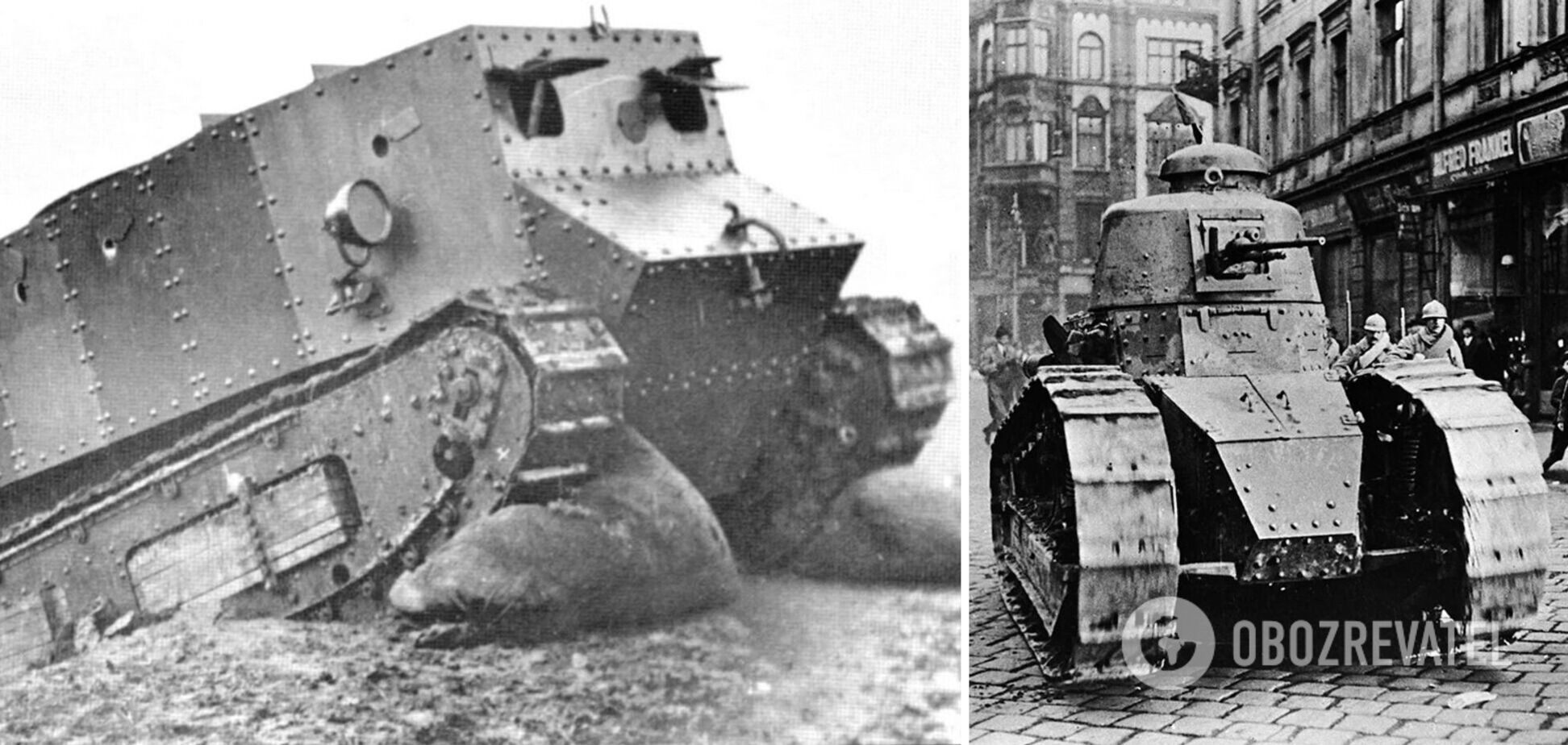 'Малюк Віллі': як виглядав перший в історії танк та чому про нього одразу ж забули