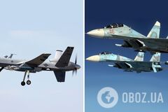 Российский истребитель столкнулся с американским БПЛА MQ9 над Черным морем: все подробности 