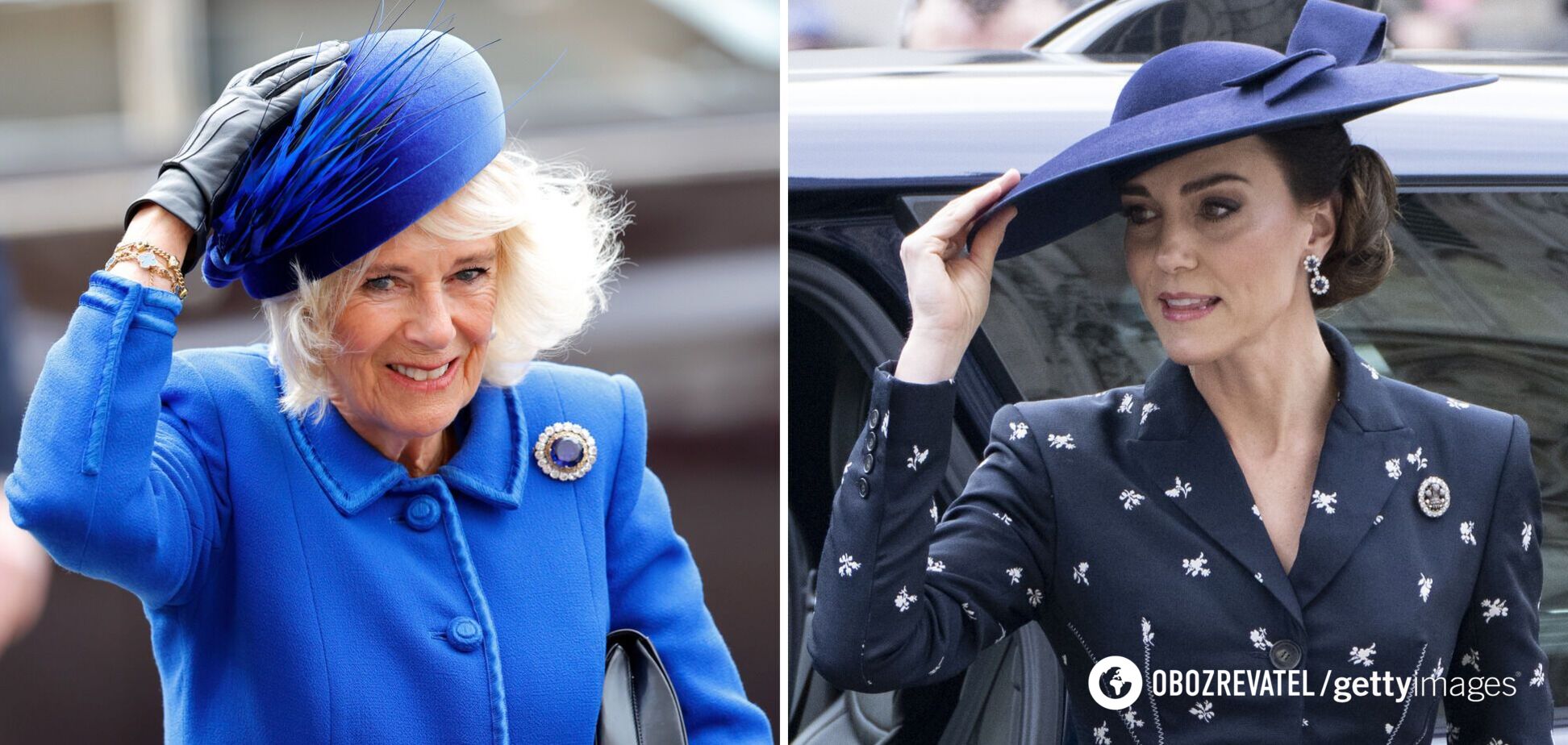 Спадок від свекрух: королева-консорт Камілла та Кейт Міддлтон показалися в символічних прикрасах