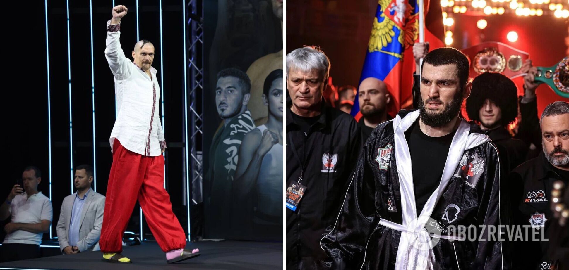 'Як хворого': російський чемпіон, який ховається під прапором Канади, обізвав Усика через ставлення українця до РФ