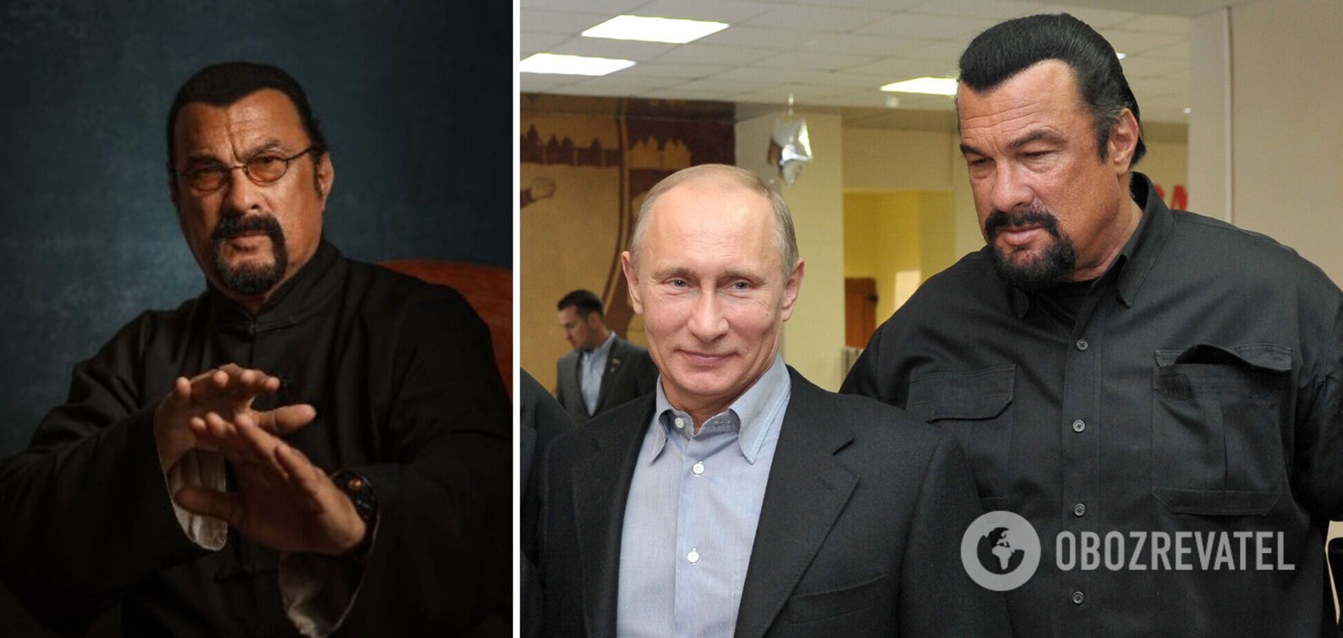 Зірка Голлівуду Стівен Сігал виступив на з'їзді русофілів у Москві, де заявив, що він на 'мільйон відсотків росіянин'