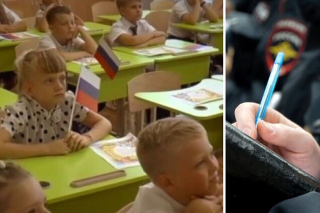 В России женщина написала донос в полицию на 8-летнюю одноклассницу дочери, которая на видео смяла нарисованный российский флаг