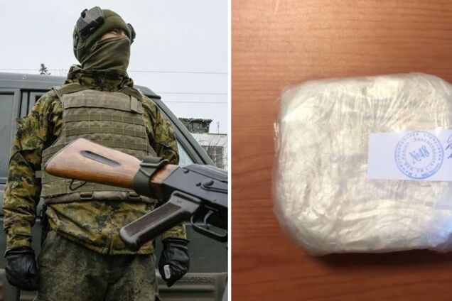 В Росії замкомандира роти затримали з кілограмом наркотиків