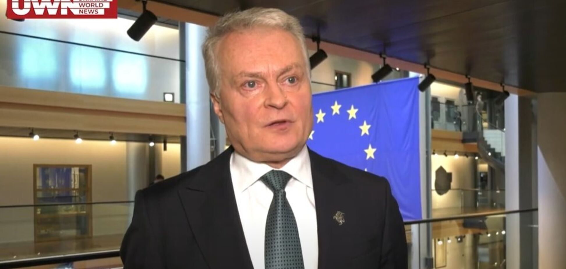 Російський режим має відповідати за те, що він накоїв в Україні, – президент Литви Науседа