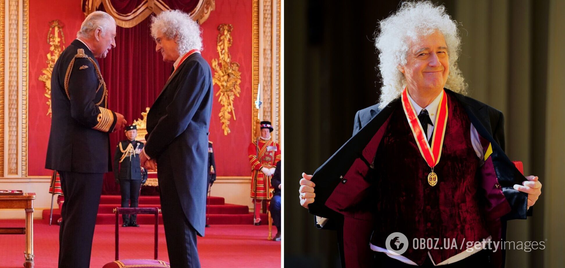 75-летний гитарист Queen Брайан Мэй стал рыцарем: его посвятил король Великобритании