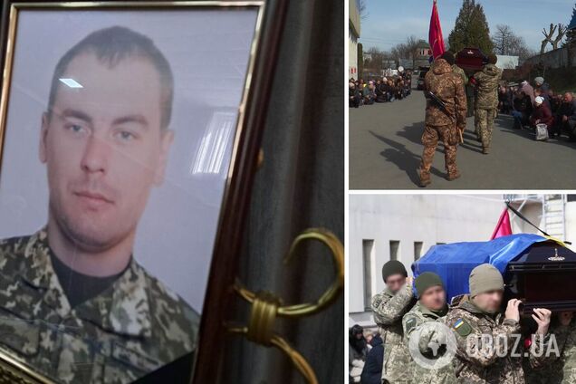 Повернувся із Польщі, щоб стати на захист України: у Хмельницькому попрощались з воїном, який загинув у боях за Бахмут. Фото