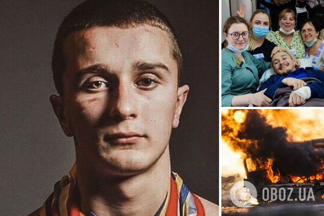 'Выполз из горящей машины': невероятная история спасения 21-летнего украинского чемпиона мира на Донбассе