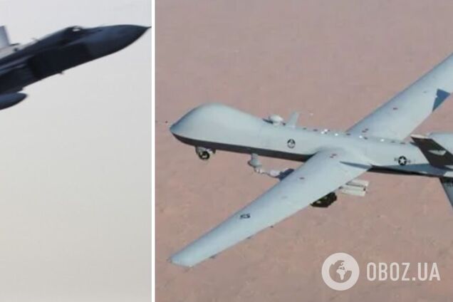 Російські винищувачі зливали пальне на збитий MQ-9 Reaper, намагаючись вивести з ладу його датчики – NYT