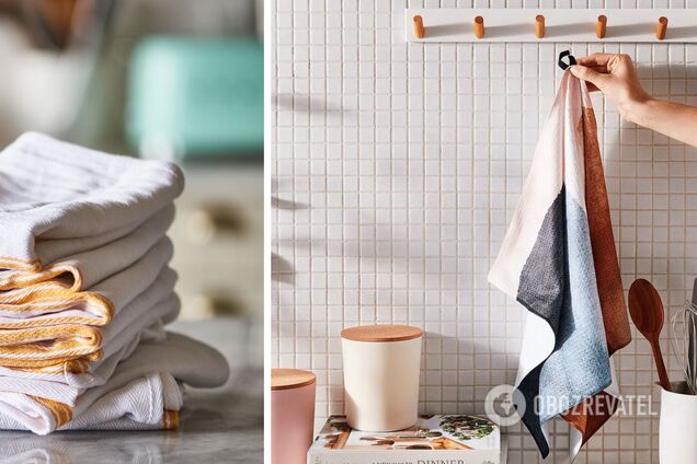 Как отстирать кухонные полотенца без порошка: японский способ