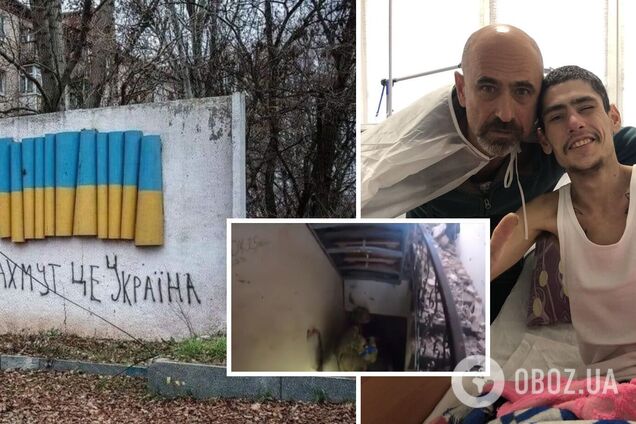 42 доби в підвалі без води та їжі: під Бахмутом врятували українського військового з полону окупантів. Фото і відео