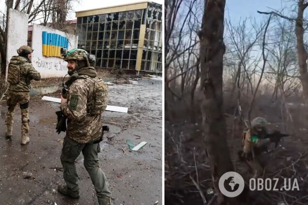 Українські прикордонники відбили два ворожі штурми у Бахмуті і очистили місто від 8 окупантів