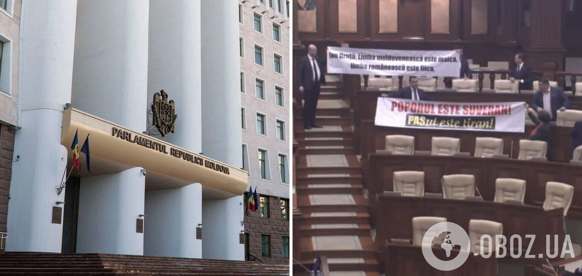 Парламент Молдови ухвалив рішення про державну мову: відтепер румунська. Фото