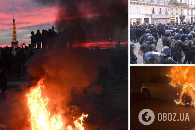 Францию охватили массовые демонстрации
