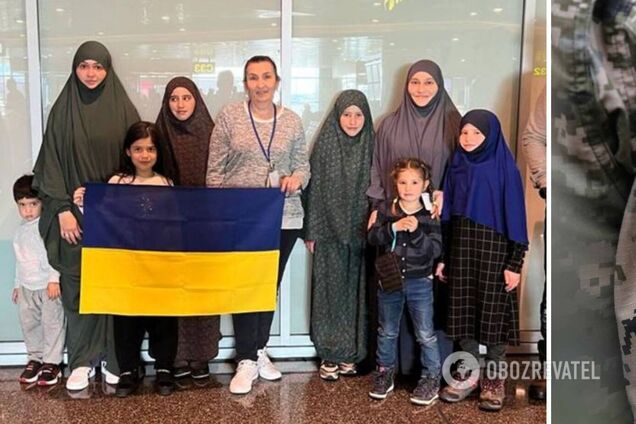 В Украину вернули двух украинок и шестерых детей, которых удерживали в ужасных условиях в Сирии