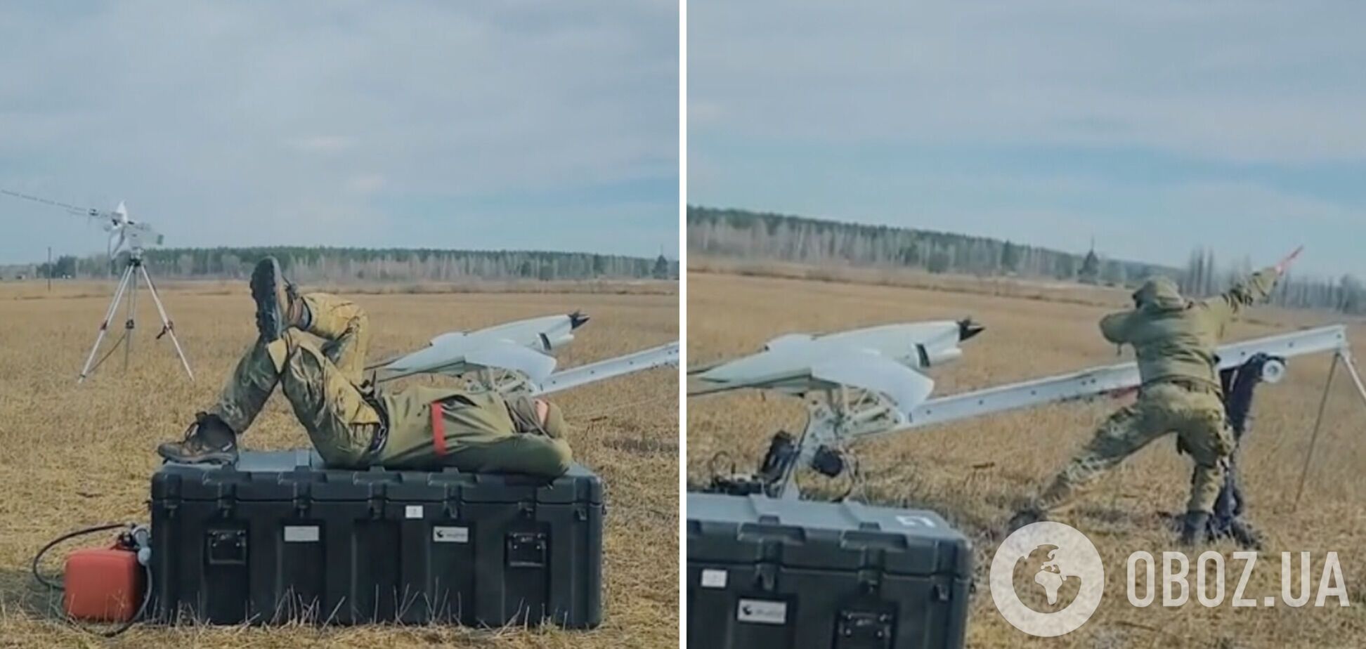 'Коли чекаєш, щоб політати': захисник розсмішив мережу відео з дроном