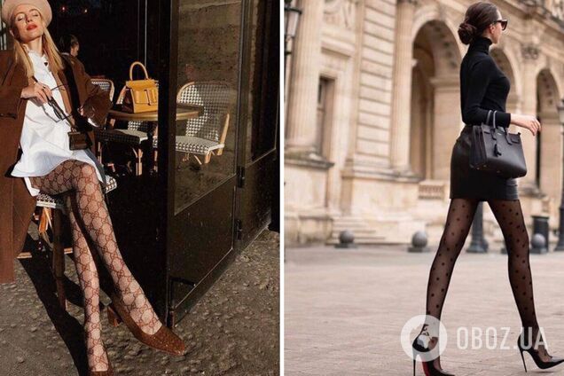 Выглядят дешево и пошло: пять моделей колготок, о которых нужно забыть весной 2023. Фото