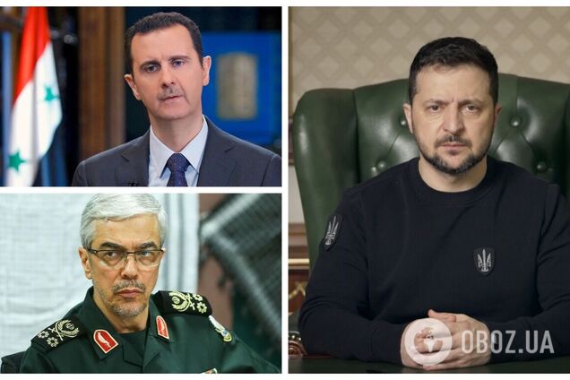 Зеленський ввів санкції проти президента Сирії Асада та військового командування Ірану