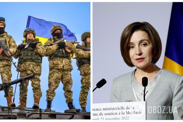 Санду: Молдову защищает не нейтралитет, а украинская армия