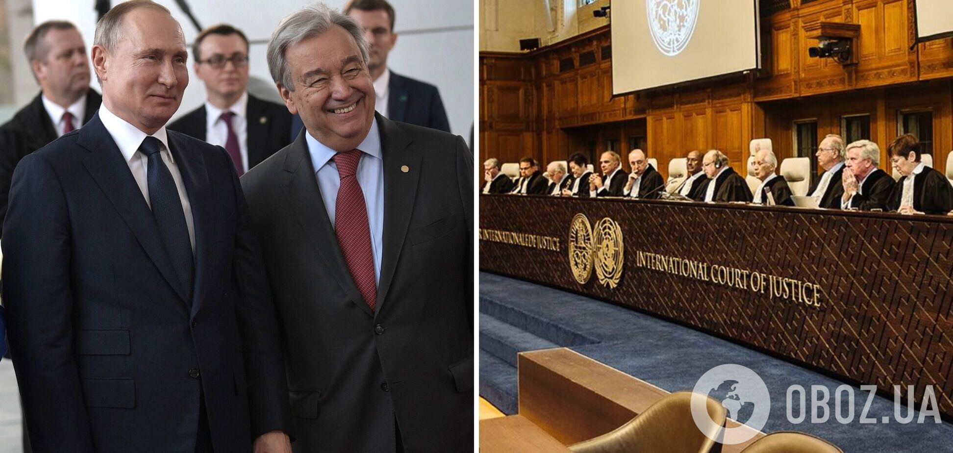 Гутерреш продовжить зустрічатися з Путіним навіть після ордеру на арешт Гаазького трибуналу