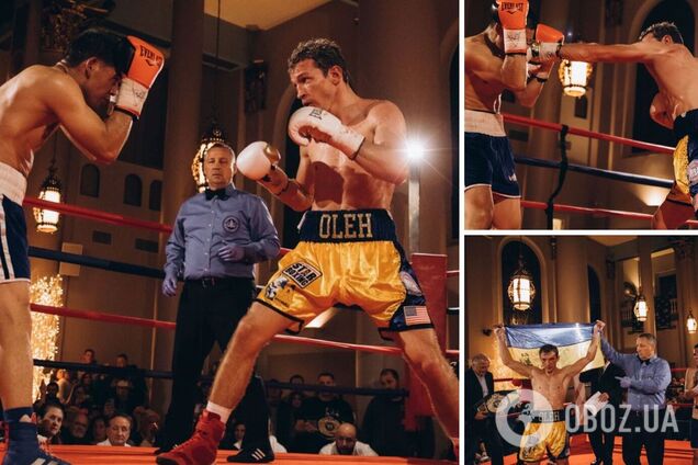 Украинский непобедимый боксер выиграл чемпионский бой в США. Видео