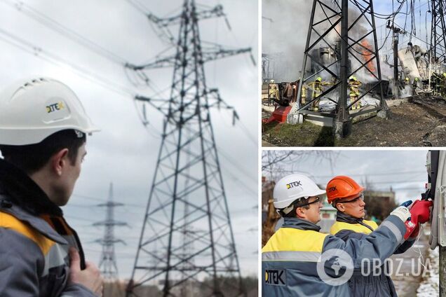 За сутки специалисты ДТЭК вернули свет 5 тысячам семей в Донецкой области