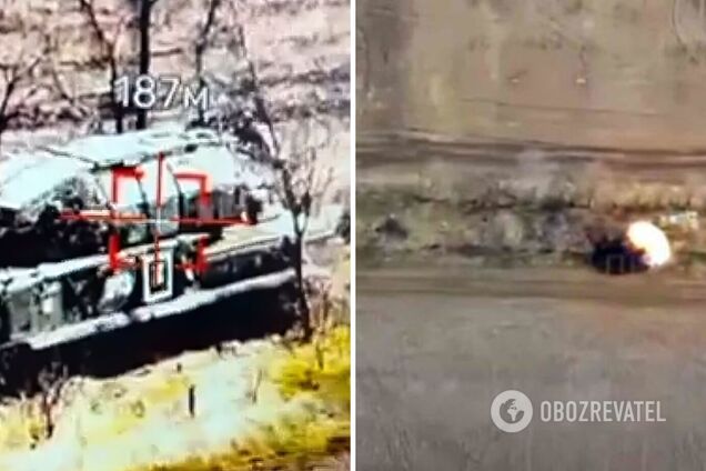 Українські дрони-камікадзе RAM II знищили російські ЗРК, призначені для збивання дронів-камікадзе. Відео