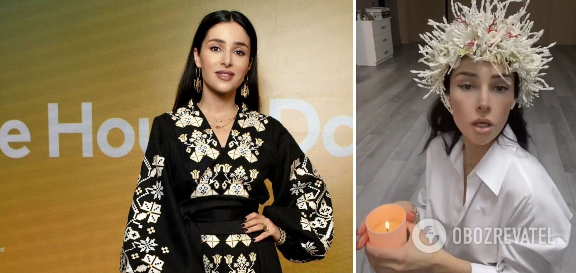 'Путин RIP': Злата Огневич в образе гадалки провела шутливый обряд. Видео