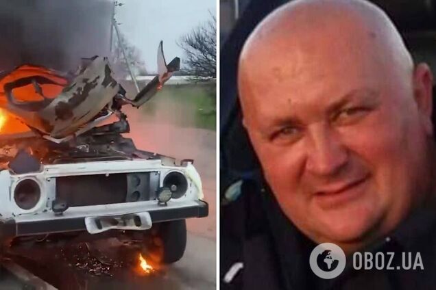Сгорел на работе: в Херсонской области взорвали автомобиль очередного коллаборанта, который пошел служить оккупантам. Видео