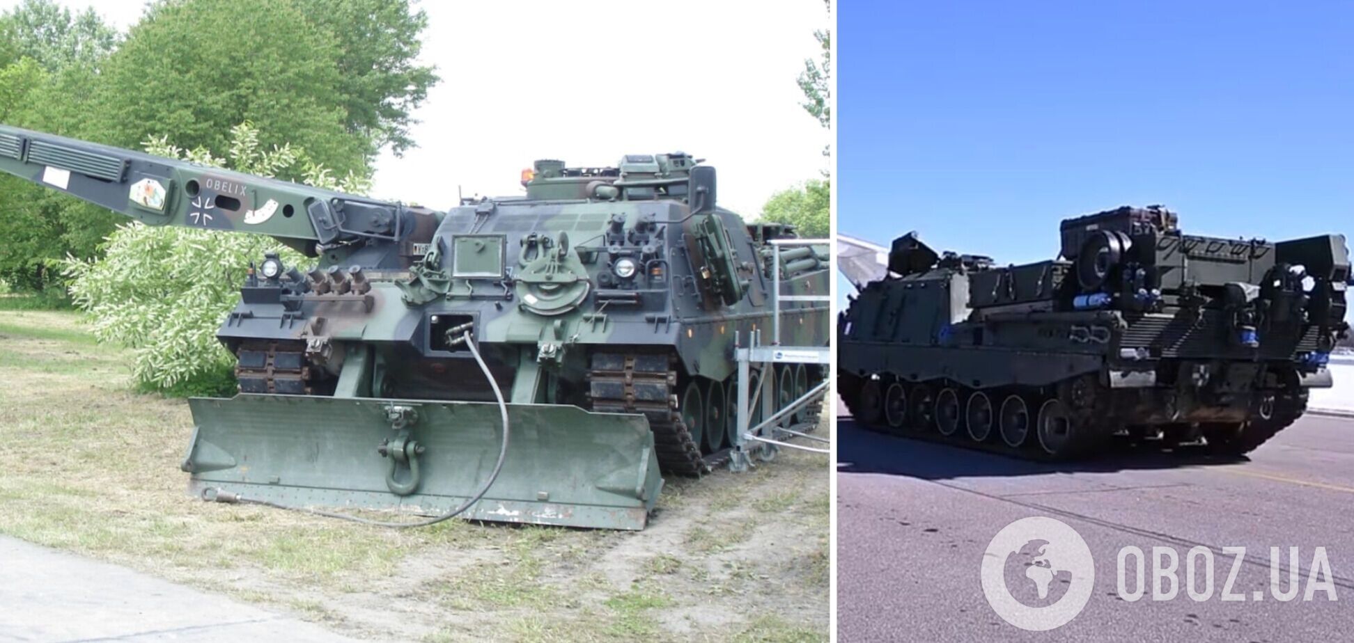 Канада отправила Украине бронированные тягачи Bergepanzer 3. Видео