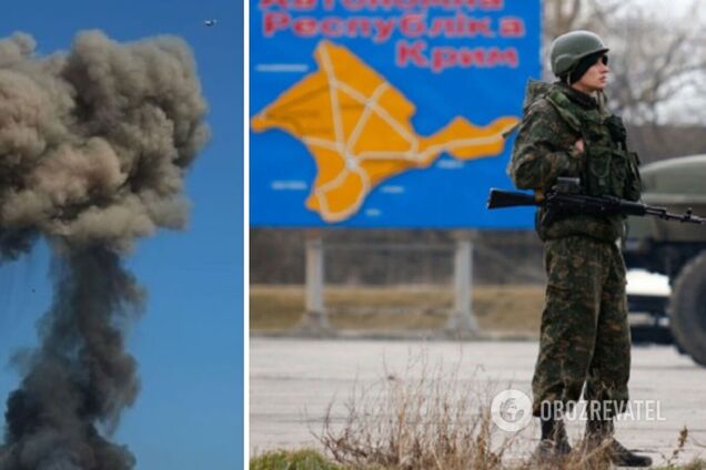 В окупованому Криму поскаржилися на атаку дронів, у Краснодарі вночі чули звуки вибухів. Фото і відео 