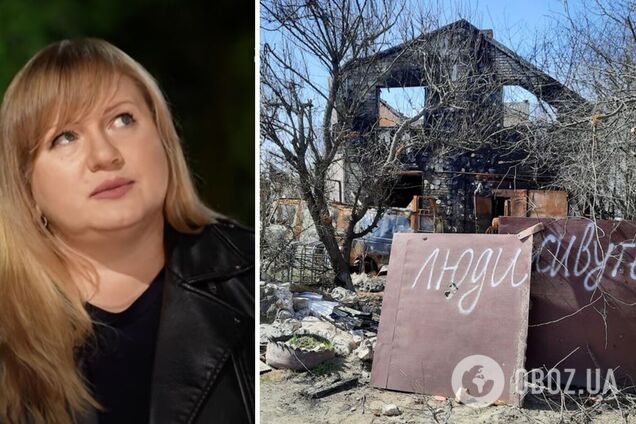 Жураківська в сльозах розповіла, як виживала в підвалі під час боїв за Макарів: вчила дітей перевʼязувати рани і складала план порятунку