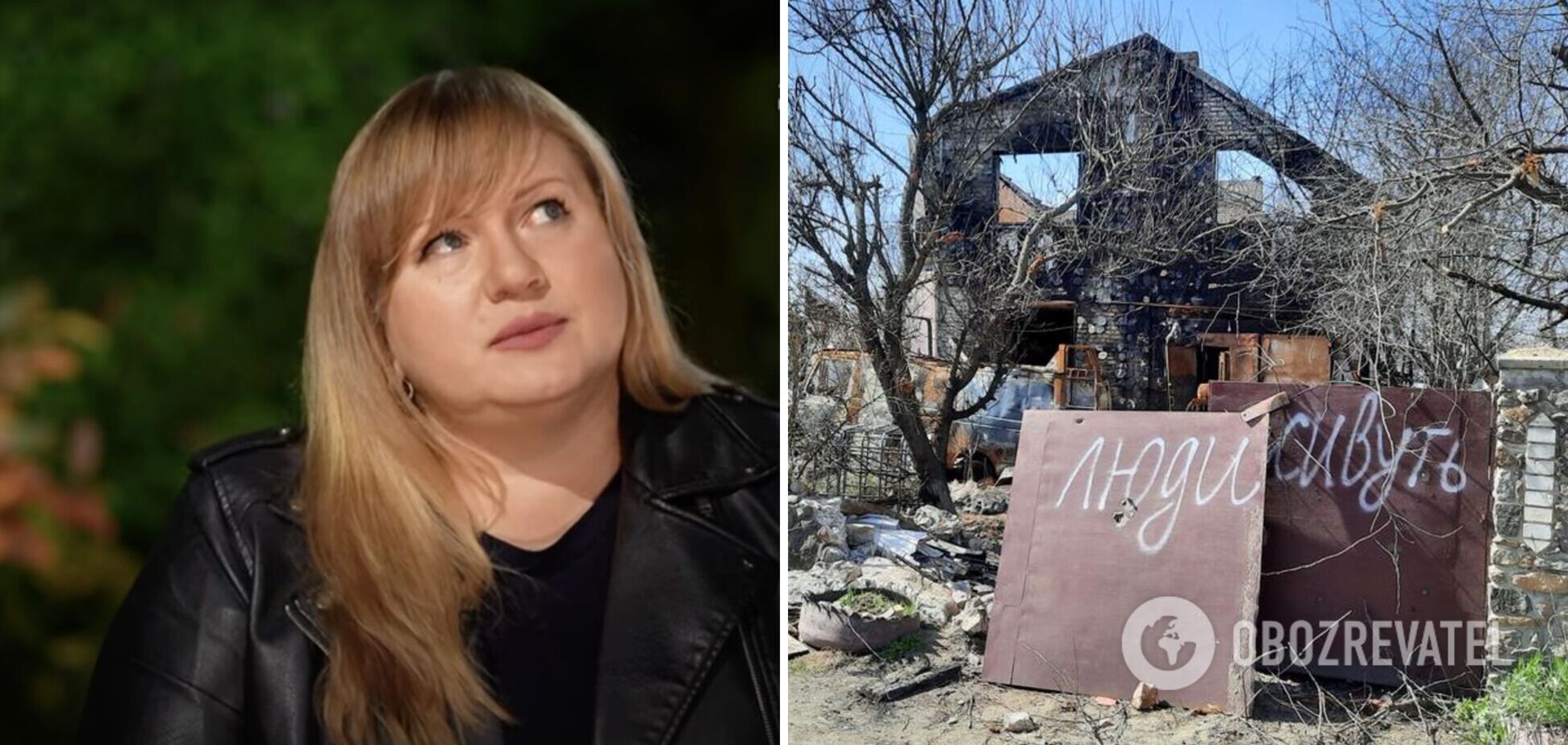 Жураковская в слезах рассказала, как выживала в подвале во время боев за Макаров: учила детей перевязывать раны и составляла план спасения