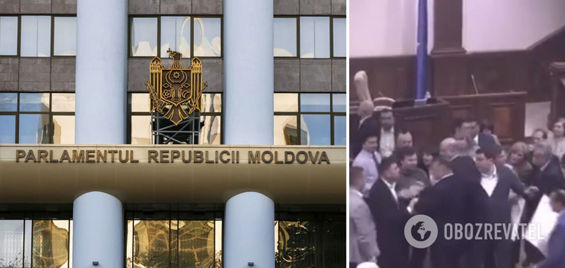 В Молдове решили заменить название 'молдавский язык' на румынский как национальный: оппозиция устроила скандал. Видео