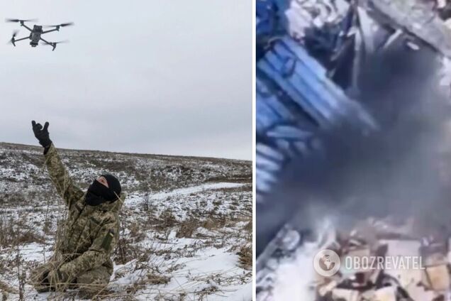 Операторы дронов вышли на новый уровень: украинские защитники показали эпичное видео ликвидации оккупанта