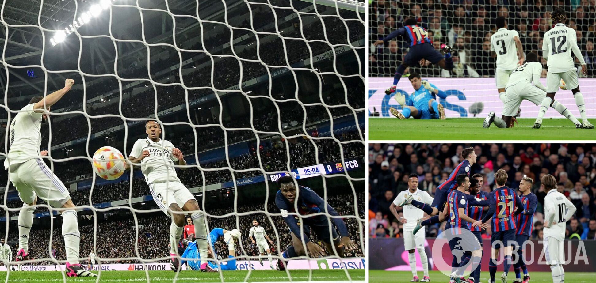 'Реал' забил в свои ворота и проиграл 'Барселоне' в Кубке Испании. Видео