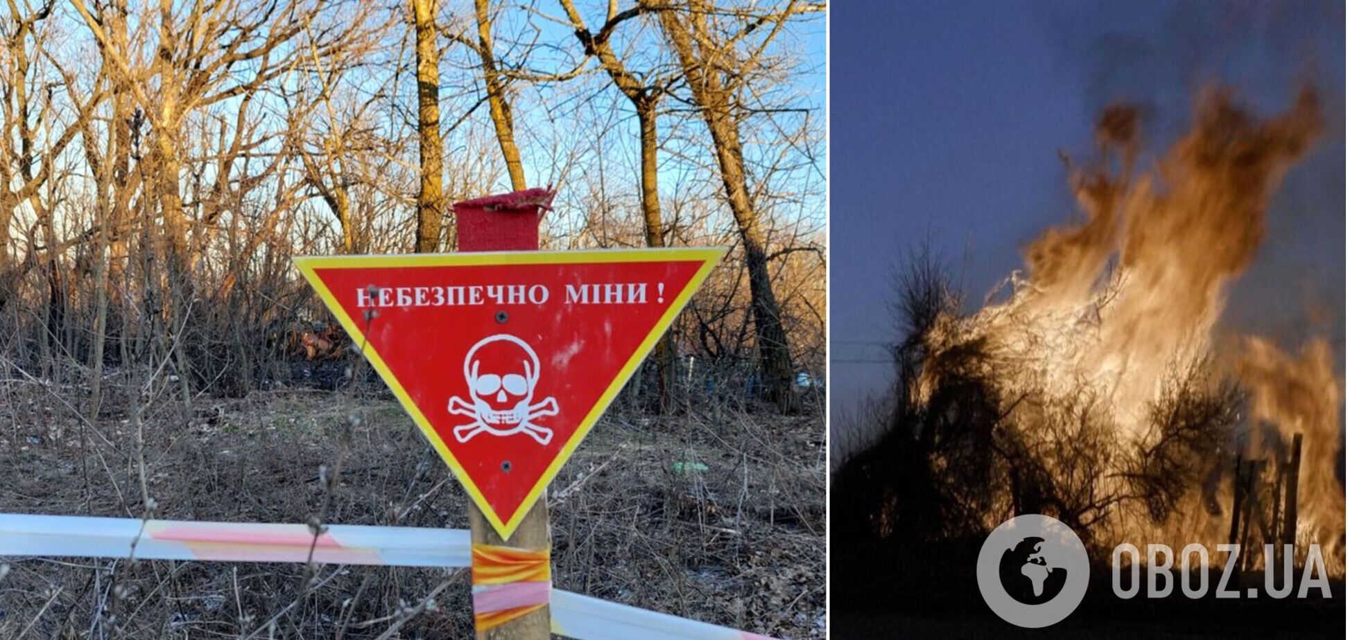 На Херсонщине мужчина подорвался на российской мине: украинцев предупредили об опасности