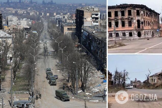 Історичний центр Маріуполя перетворився на руїну після приходу росіян
