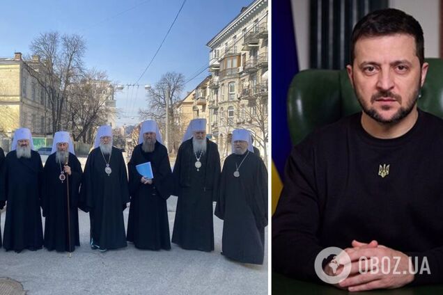 Представители синода УМЦ МП пришли к Зеленскому после решения по Лавре: с ними встретились представители ОПУ. Фото и видео
