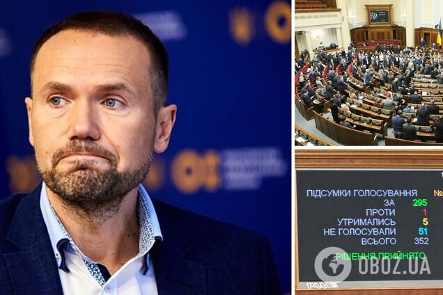 У Раді підтримали відставку Шкарлета з посади міністра освіти і науки