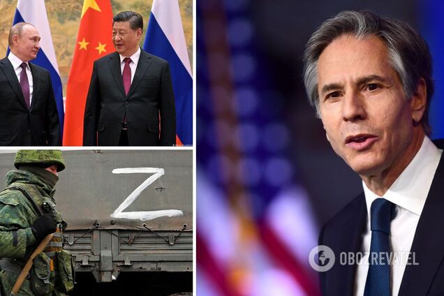 Росія повинна вивести війська з України, мета 'мирного плану' Китаю – заморозити бойові дії, – Блінкен